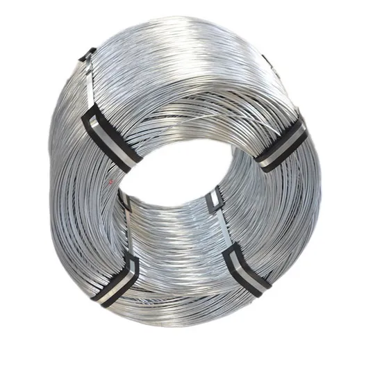 Filo di legatura in acciaio dolce zincato a caldo/galvanizzato elettricamente/filo a basso tenore di carbonio