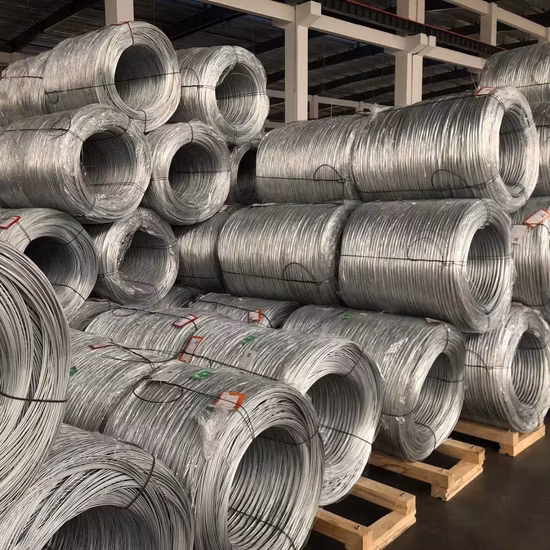 Filo di acciaio al carbonio galvanizzato temperato ad olio temperato ad olio trafilato duro SAE10b21 A53 Q235, Q345, Q195 di alta qualità 0,20-10,00 mm per molle a freddo