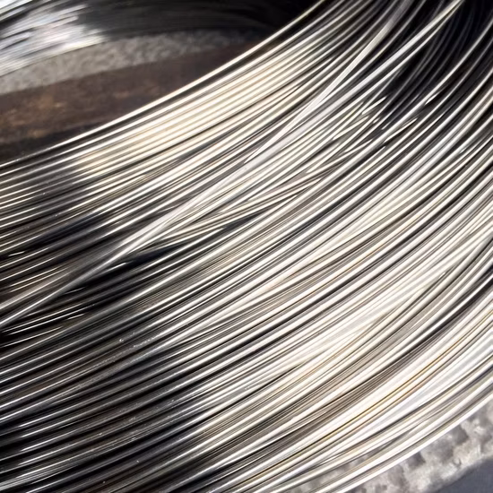 Filo di acciaio per molle ad alto tenore di carbonio da 1,2-5,0 mm a basso prezzo per materasso